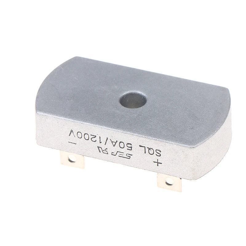 50A 1200V Aluminum Metal Case 3 Phase Diode Bridge Rectifier 50Amp SQL50A Bridge Rectifier Diode Module Electronic Components