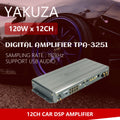 120W X12CH YAKUZA Car DSP Amplifier with HDMI Optical Coaxial Input Процессорный усилитель RedPower