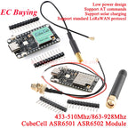 SX1262 CubeCell ASR6501 ASR6502 Development Board Module 433mhz 868mhz Cortex-M0 LoRaWAN Lora Node Control PCB AT for Arduino