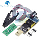 CH341B CH341 24 25 Series EEPROM Flash BIOS USB Programmer Module SOIC8 SOP8 Test Clip For EEPROM 93CXX / 25CXX / 24CXX DIY KIT