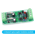 1/2/3/4/8-Bit AC 220V Optocoupler Isolation Module Voltage Detect Board Adaptive 3-5V For PLC Isolamento Fotoaccoppiatore Module