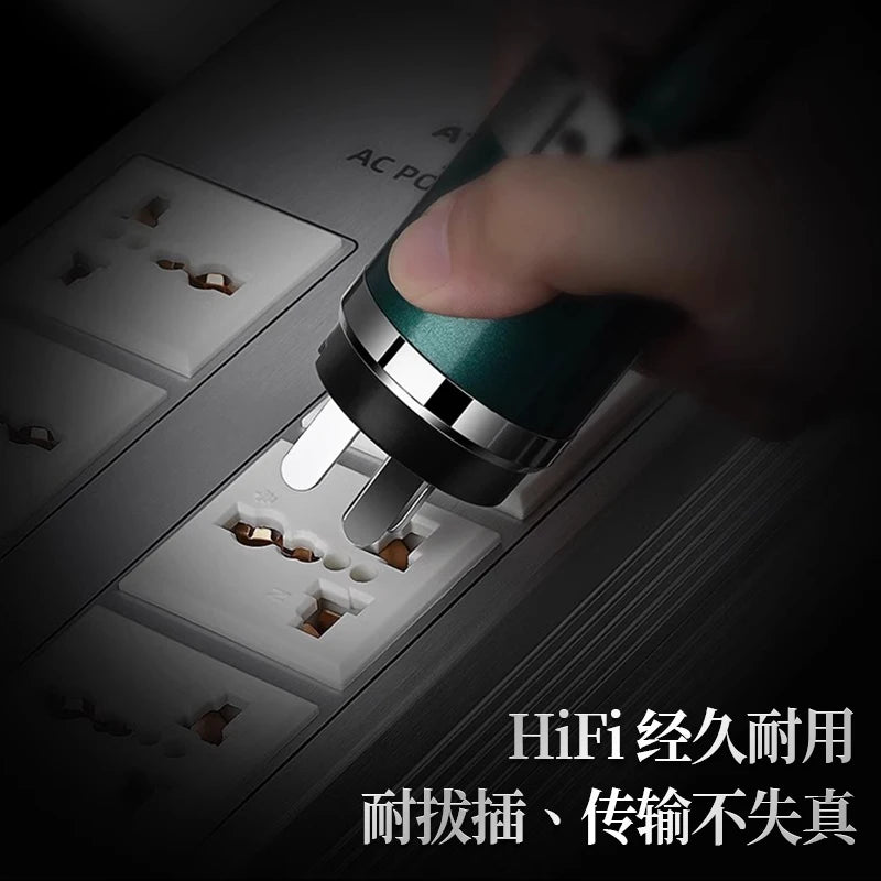 ATAUDIO HIFI Audio Noise AC Power Filter Power Conditioner Power Purifier Surge Protection with US Outlets Power Strip