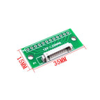 1.25 To Dip2 54 Circuit Board 1.25mm Spacing Horizontal Paste Terminal Socket Test Board 4P 6P 8P 10P 12P Adapter Board