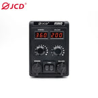 JCD 750W 8586D Soldering Station 2 IN 1 Hot Air Gun LCD Dual Digital Display Electric Soldering Iron SMD Welding Rework Station