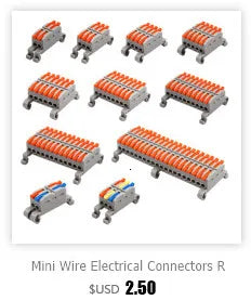 COB LED Wire Connector 5 8 10mm Connection Solderless Mini Buckle FCOB RGB CCT LED Strip Lights 2 3 4 Pin No Dark Area Connector