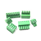 5Pcs 15EDGK 3.5mm 3.81mm Pitch PCB Screw Terminal Block 2-12 Pin Plug-in Wiring Holder Plug Body Connector