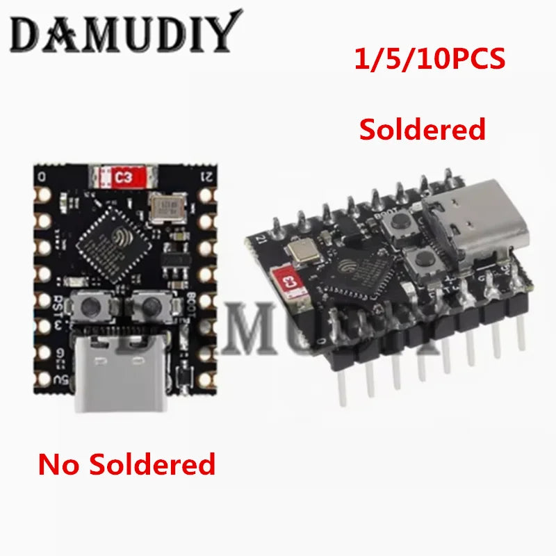 1-10PCS ESP32-C3 Development Board With ESP32 SuperMini Development Board ESP32 WiFi Bluetooth With 4M flash  For Arduino