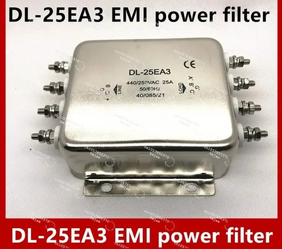 For Three-phase Four Wire [ZOB] 100% NEW And Original Jianli DL-25EA3 EMI Industrial Grade Power Filter
