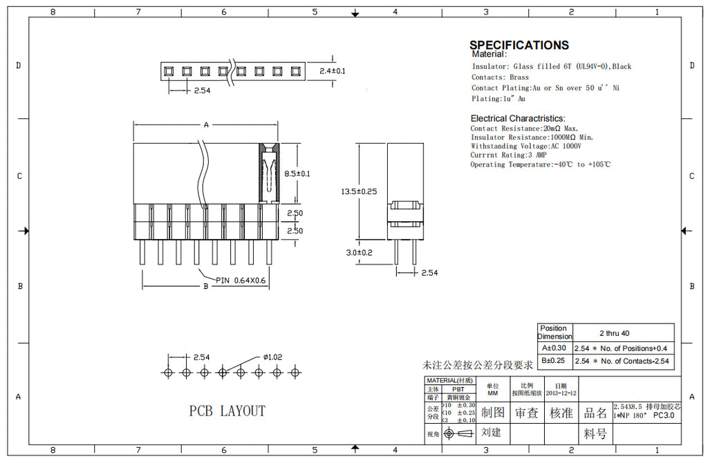 20pcs 2.54mm PC104 Single Row Extra 2.5/5/7.5mm Spacer Elevated Extended High Plastic Industrial 2.5mm PCB Female Header Socket