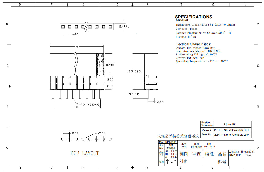 20pcs 2.54mm PC104 Single Row Extra 2.5/5/7.5mm Spacer Elevated Extended High Plastic Industrial 2.5mm PCB Female Header Socket