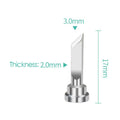 Oxygen-free Copper LT Series Welding Tips Horseshoe Shape Lead Free Solder Head for Weller WSD81 WD1000 WSP80 WP80