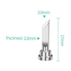 Oxygen-free Copper LT Series Welding Tips Horseshoe Shape Lead Free Solder Head for Weller WSD81 WD1000 WSP80 WP80