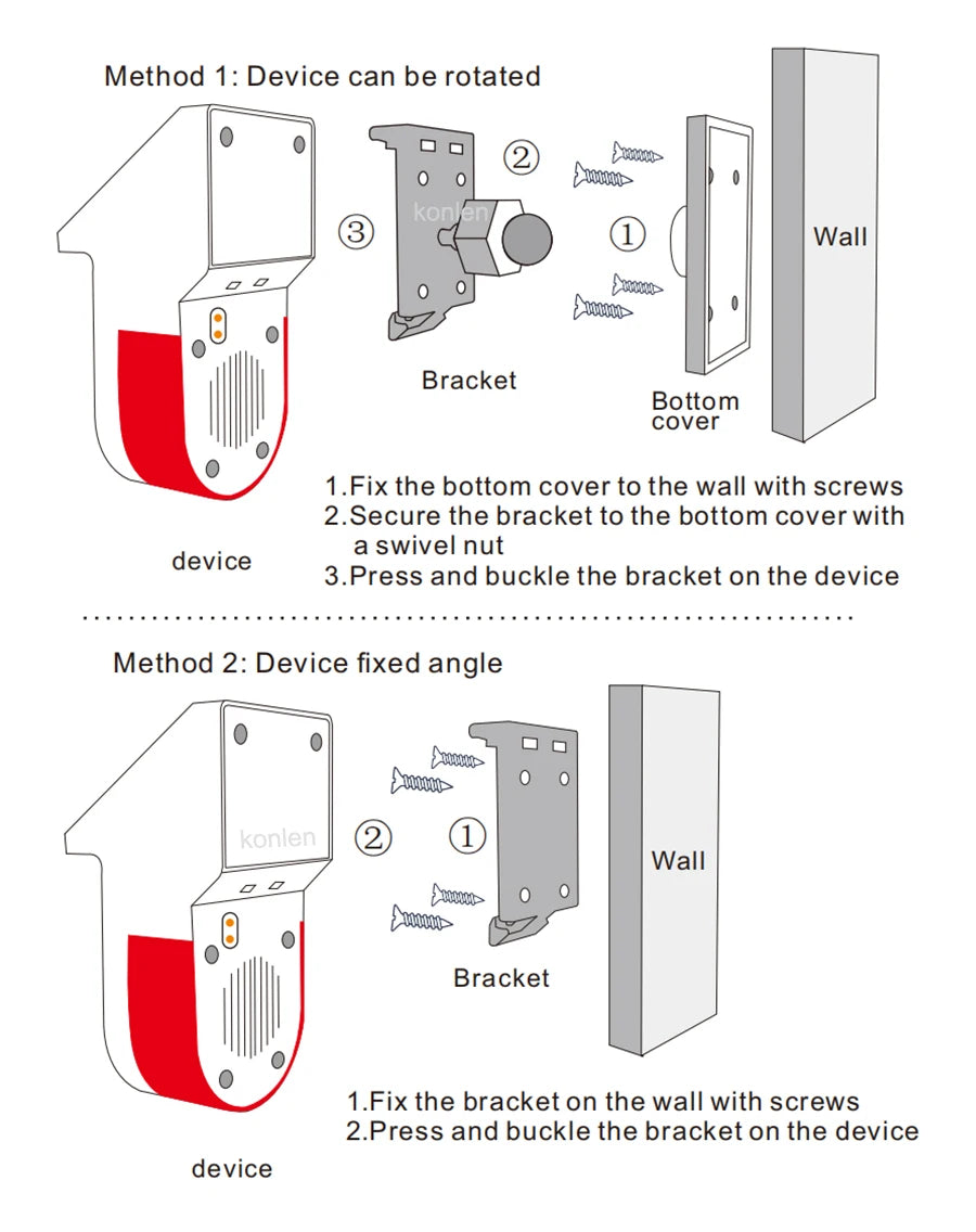 Microwave Solar PIR Sensor Welcome Ring Doorbell Infrared Motion Alarm Detector for Door Bell, Anti Theft Intruder Home Security