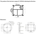 Beitian GPS Module BE-180 BE-220 BE-250 BE-280 BE-450 with Antenna M10 GNSS Ultra-low Power GNSS Receiver for Vehicle Drones