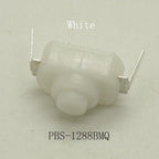 10PCS Flashlight Button 5V 1A Power ON-OFF Latching Press Locking PBS Button 12mm*8mm (12mmx8mm)  DC 30V 1A Plastic Button