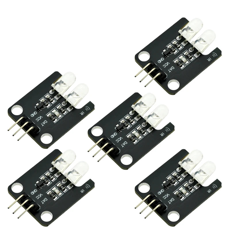 1-100PCS 5V 2-Way IR Infrared Bidirectional Transmitter Module for Infrared Communication Remote Control for Arduino
