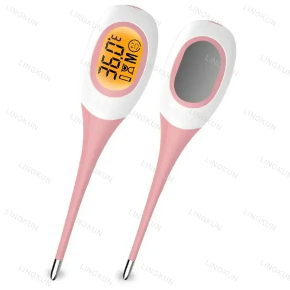 Professional Animal Digital Thermometer with Soft Probe Blue Digital Pet Dog Cat Veterinary Thermometer Waterproof Equipment