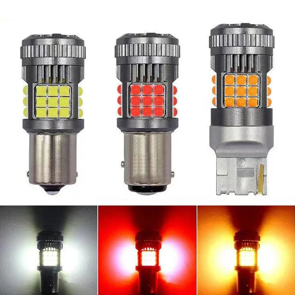 Car LED 1156/1157/T20 Signal Lights Headlight Bulbs Turn Lamp Running Light Bright 3030 36smd PY21W Anti Flicker Brake Lamp