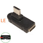 Micro USB data adapter male female USB connector, female male 5-pin Micro USB connector, left and right corners, 90 degrees
