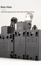 CNTD C4N-4167N Limit Switch IP67 Waterproof Coil Spring Type 3N Low Actuation Force 1NC 1NO Slow Action Forced Disconnect