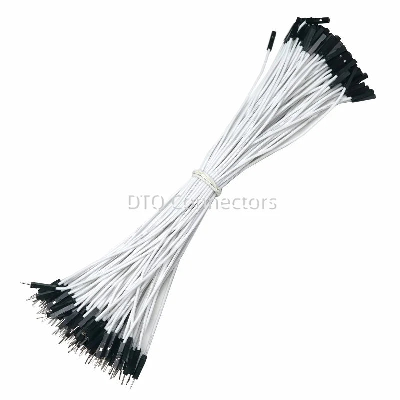 20PCS 1Pin Dupont Jumper Wire Line  2.54mm Male Female Electronic Cable For Arduino DIY Red Yellow Green Yellow Blue Black