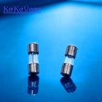 200pcs 3.6*10mm 3.6x10 250V F1A F2A F5A Fast Glass Fuse Without Lead Wire 3.6*10 Glass Slow Fuse T1A T2A T5A New Free Shipping