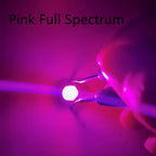 10pcs 1W 3W 5W High Power LED Chip Lamp Bulbs SMD COB Diodes Warm Cold White Red Green Blue Yellow 440 660nm Grow Light Beads