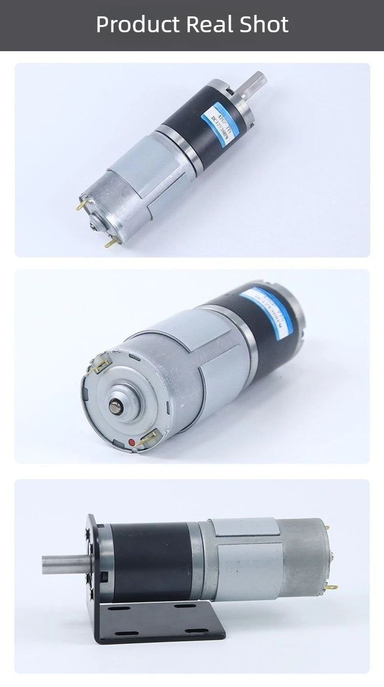 Planetary Gear DC Reduction Motor 24V Mingyang 42GP-775 Low-speed Small Motor Speed Regulation Micro Motor
