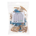 150PCS 300PCS 1/4W 1/2W 1W 2W 3W Resistance 1% Metal Film Resistor Assortment Kit Set 30Values Each 5/10PCS 1~750 1K~820K Ohm