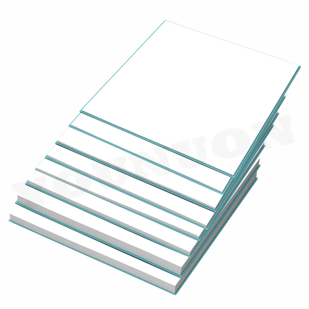 8 Pieces 100x100x0.5mm 1mm 1.5mm 2mm 2.5mm 3mm 4mm 5mm Blue White Green Combination Thermal Pads Cooling Conductive Silicone