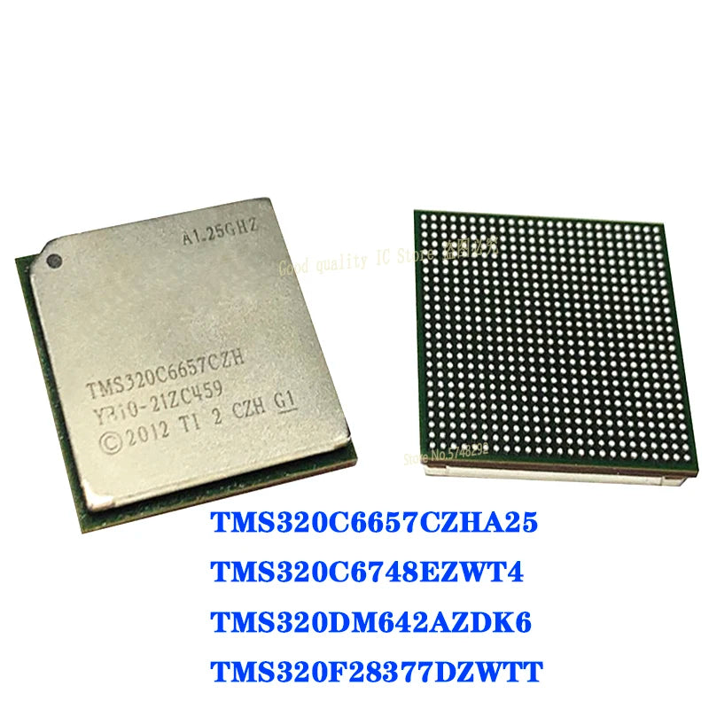 5PCS   TMS320C6748EZWT4 TMS320C6748 TMS320DM642AZDK6 TMS320DM642 TMS320F28377DZWTT TMS320F28377 BGA