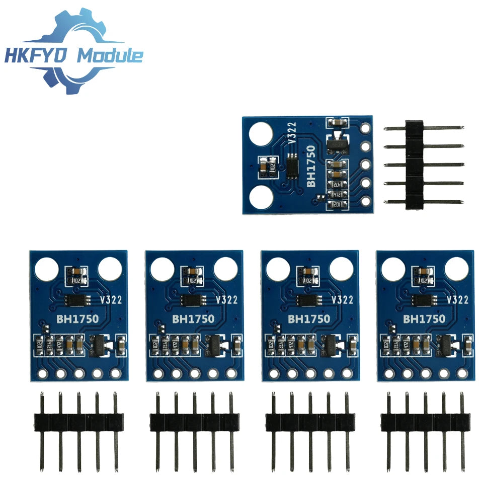 1-10PCS GY-302 BH1750 BH1750FVI Light Intensity Illumination Module for Arduino DC 3V-5V GY302 Sensor Module