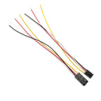 5 Pairs MX2.54 2.54mm Pitch DuPont Connector with Lock Male Female Docking Wire Single Head 24AWG Electronic Cable