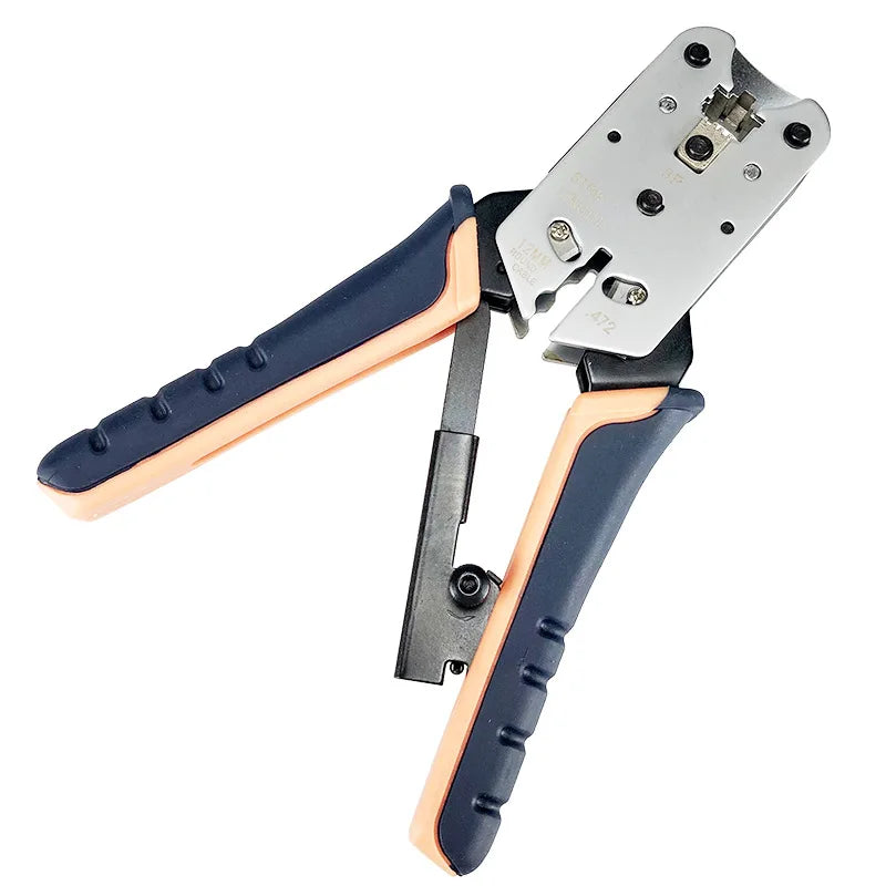 Natalink RJ45 Network Crimping Tool LAN Ethernet Cable Crimper Cutter Stripper Plier 8P8C RJ45 Networking Tool Kit Wires Cutter