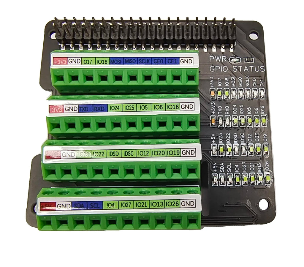 Raspberry Pi 4 GPIO Expansion Board Breakout GPIO Screw Terminal Hat for Raspberry Pi
