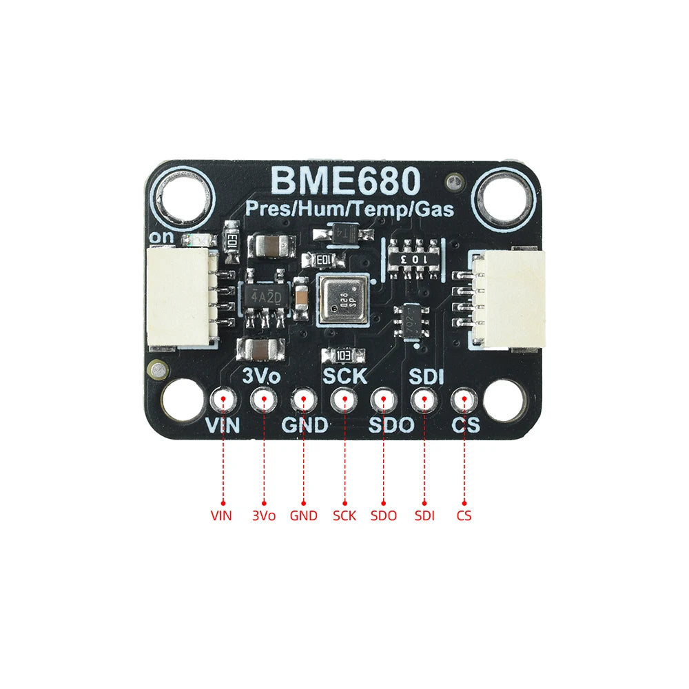 BME688 Sensor Module BME680 Air Quality Sensor VOC Temperature Humidity Pressure Sensor Low‑Power I2C Gas Sensor For Smart Home