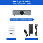 AIYIMA A07 MAX TPA3255 Audio Power Amplifier 2.0 Stereo Amplify 300Wx2 PBTL Mono Sound Amplifier 600W Home Speaker Amplificador