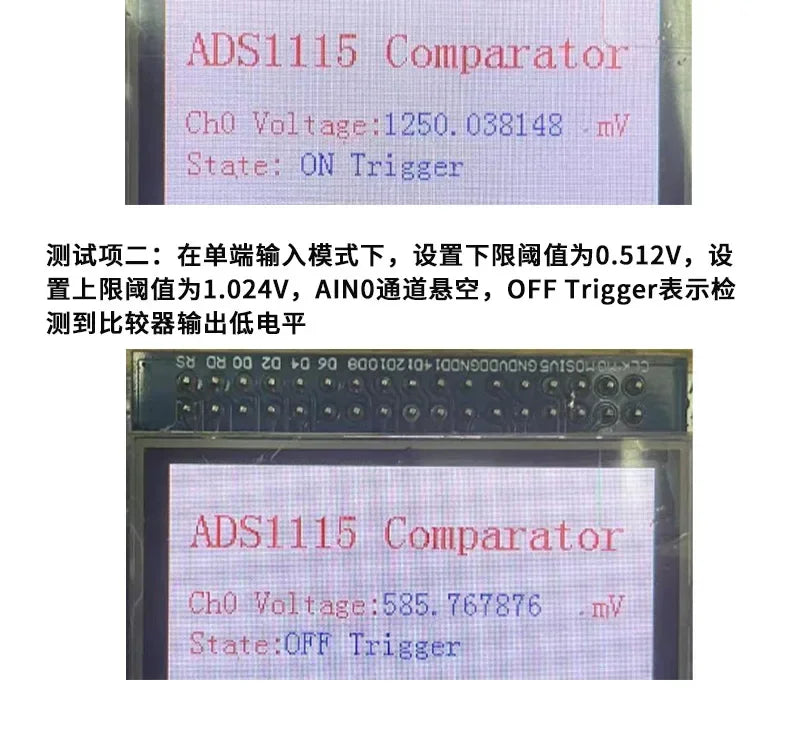 ADS1115 16-Bit 4-Channel I2C ADC Module, High Precision for Sensor Voltage Measurement