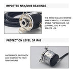 38mm Incremental Rotary Encoder 8mm Half Hollow Shaft Photoelectric Optical Switch 5-24VDC E40H8 Rotary Encoder