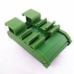 DIN Rail Mount  RJ45  Module,Unshielded RJ45 8P8C Jack 4-Way Buss Breakout Board, Terminal Block, Connector.