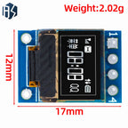 0.42" 0.42 Inch White OLED Display LCD Module 72X40 Serial Screen White Color I2C IIC/SPI Interface SSD1315 72*40 For Arduino