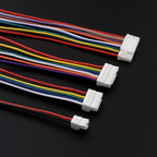 5/10PCS GH 1.25 2p 3p 4p 5p 6p 7P 8P  Female Connector With Wire 15cm Cable  GH1.25 Single Double Connector 28AWG