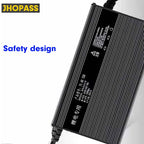 HD 13S 54.6V 20A 15A 12A 10A 8A 5A LCD Smart 110V or 220V lipo lithium battery charger for 48V electric scooter motorcycle ebike