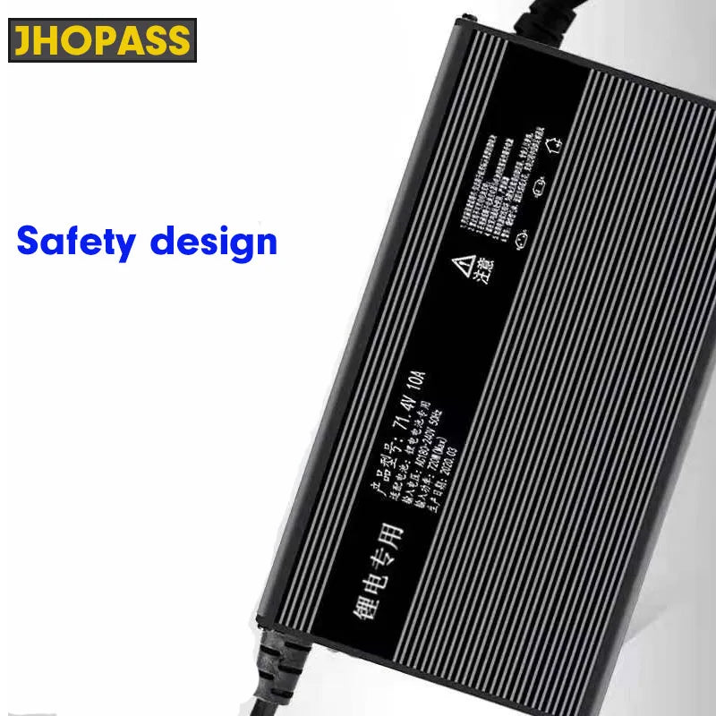 HD 13S 54.6V 20A 15A 12A 10A 8A 5A LCD Smart 110V or 220V lipo lithium battery charger for 48V electric scooter motorcycle ebike
