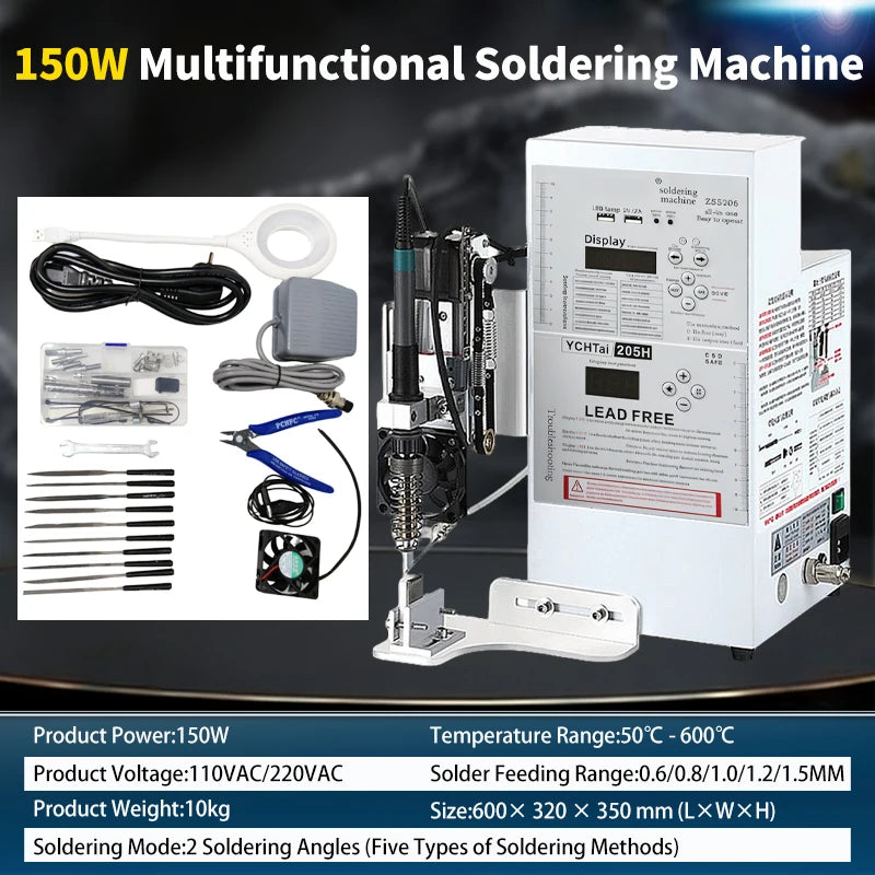 Semi-automatic Soldering Machine Foot Pedal Stable 110V/220V Soldering Station Spot Welder for USB/Aviation Plugs & Motor Wiring