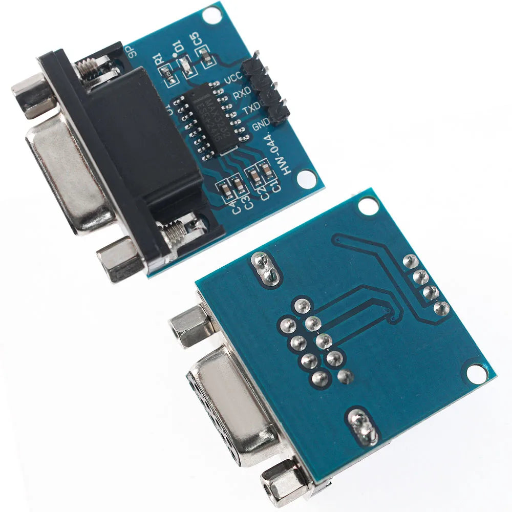 1/3pcs MAX3232 Module RS232 To TTL Serial Port Converter Module Female DB9 Connector MAX232 Chip for Arduino