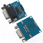 1/3pcs MAX3232 Module RS232 To TTL Serial Port Converter Module Female DB9 Connector MAX232 Chip for Arduino