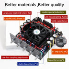 TPA3255 Class D Amplifier Bluetooth Audio Amplifier Board 300W*2+6000W 2.1 Channel 3D Surround Sound Subwoofer