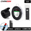 1.22M 2.5M 4:1 4-52mm Heat Shrink Tube With Glue Double Wall Adhesive Lined Wire Waterproof Marine Grade Heated Shrinkable Wrap
