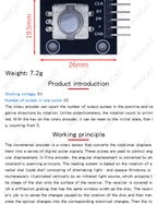 WAVGAT Rotary Encoder Module for Arduino Brick Sensor Development Round Audio Rotating Potentiometer Knob Cap EC11